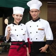 thumbnail image 1 of Chaqueta Unisex de Manga Larga con Manga Larga para Hombre Mujer Color , L shamjiam Chef Jacket Uniforme para hombres, 1 of 8