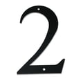 thumbnail image 3 of Village Wrought Iron NUM-2-S Small Number 2 - Black, 3 of 3