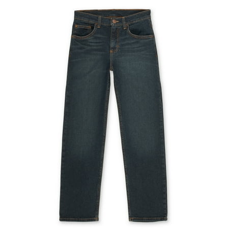 Wrangler Boys Straight Fit Jeans, Sizes 4-16 & Husky