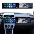 thumbnail image 1 of ZWNAV Dual 12.3 inch Screen Car Radio For Jeep Compass 2007-2009 Android GPS Navigation Multimedia Video Player Stereo Receiver Head Unit, 1 of 13