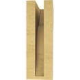 thumbnail image 4 of 3"W x 6"D x 9"H Classic Carmel Rough Cedar Woodgrain TimberThane Corbel, Primed Tan, 4 of 6