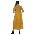 thumbnail image 4 of Moomaya Printed Kurta Summer Wear Ladies Kurti Front Slit Tunic Tops Women, 4 of 5