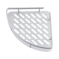 thumbnail image 3 of Corner Rack, White Easy To Install Simple Appearance Storage Rack Aluminum 36×22×30CM Double Layer  For Kitchen For Galley, 3 of 8