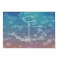 thumbnail image 1 of Anchor Cutting Board, Starry Marine Bubbles on Abstract Blurry Scenery Marine Element Artprint, Decorative Tempered Glass Cutting and Serving Board, Small Size, Pink Blue, by Ambesonne, 1 of 1