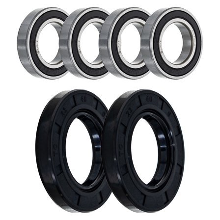 Niche Wheel Bearing Combo Kit for Arctic Cat 2002 500 6007-2RS ATV MK1009170
