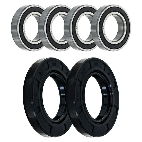 Niche Wheel Bearing Combo Kit for Arctic Cat 2002 500 6007-2RS ATV MK1009170