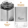 thumbnail image 3 of Minkissy 2 Pcs Salt And Spice Container Versatile Use Stainless Steel Jar Multi, 3 of 6