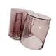 thumbnail image 3 of Portacepillos y pasta de dientes con vaso de enjuague Organización y almacenamiento Fácil de Rosa, 3 of 9