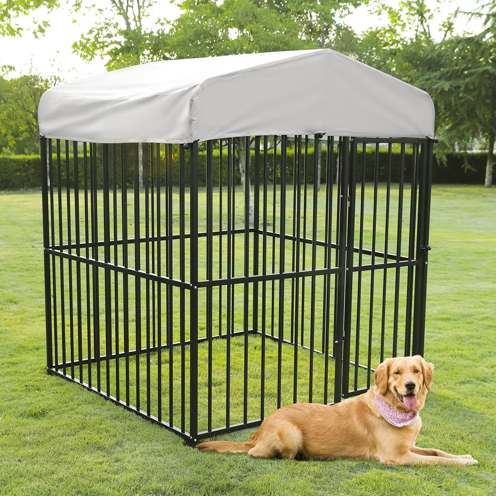 BEIMO Dog Kennel Outdoor for Large Medium Dogs Extra Heavy Duty