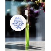Supersmile Crystal Collection Toothbrush, 45 Degree Angled, Soft, Green Peridot