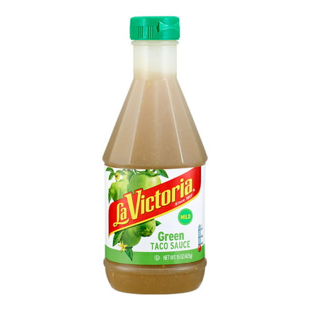 La Victoria Green Taco Sauce Mild, 15 Ounce (Best Tacos In Victoria)