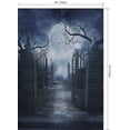 thumbnail image 2 of ABPHOTO Polyester 5x7ft Halloween Night Photography Backdrop Photo Background Studio Prop, 2 of 4