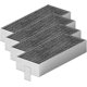 thumbnail image 1 of 4pcs activated carbon filter for cooker hood Siemens Hz9vrcr0 17004796 / Bosch Hez9vrcr0 17004805 / Neff Z821vr0 17004806, Gaggenau CA282111, 1 of 5