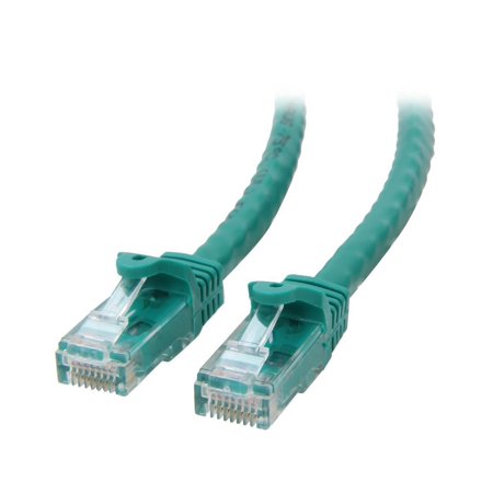 UPC: 0065030838061 | StarTech.com N6PATCH3GN 3 ft Green Snagless Cat6 UTP Patch Cable – ETL Verified