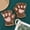 Light Coffee, variant on Cat Paw Gloves Cute Kitten Furry Paws Costume Winter Fingerless Mitten Glove for Kids Women