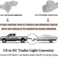 thumbnail image 2 of Usa To European Trailer Light Converter 7 Way Flat Socket (us Vehicle) To 13-pin Round Plug (eu Tra, 2 of 5