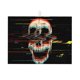 thumbnail image 1 of Fotbe Glitch Screaming Skull Alfombrilla de Secado para Cocina con Estampado, 18x24 Pulgadas, 1 of 7