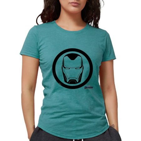 CafePress - Iron Man Logo Womens Tri Blend T Shirt - Womens Tri-blend