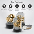 thumbnail image 4 of Aestoria Watch Winder for Automatic Watches Gyroscope Watch Stand, Gold, 4 of 7