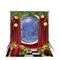 thumbnail image 2 of EREHome Polyester Fabric 5x7ft Christmas Photography Backdrops Red Curtain Family Decoration Backdrop Gift Boxes Background for Children Picture, 2 of 2