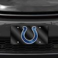 thumbnail image 2 of Rico Industries NFL Indianapolis Colts - Placa de matrícula de metal negro incrustada con láser, 6 x 12", 2 of 3