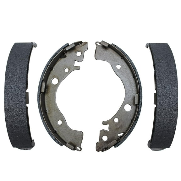 Detroit Axle - 2 Rear Brake Shoes for 2006-2015 Honda Civic 2009-2020 Fit Brake Shoes Set 2010 2011 2012 2013 2014 2015 2016 2017 2018 2019 Replacement