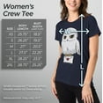 thumbnail image 5 of Women's Harry Potter Cartoon Hedwig Letter  Graphic Tee Navy Blue X Large, 5 of 10