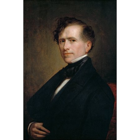 24"x36" Gallery Poster, Franklin Pierce 1853