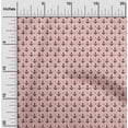 thumbnail image 2 of oneOone Cotton Poplin Pink Fabric Nautical With Stripes Craft Projects Decor Fabric Printed By The Yard 56 Inch Wide, 2 of 4