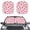 Strawberry, variant on FOR U DESIGNS Butterfly Galaxy Car Sunshade for Sedan SUV Truck Foldable UV Ray Reflector Anti-Dirty Vehicle Front Window Sun Shade 2 Pack Automobile Accessiores