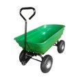 thumbnail image 4 of Cart de volcado Cartero de carreras de carro Tirar a lo largo de los carros Trolley Ratebarra de carrito de jardín para sitios de construcción de, 4 of 8