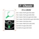 thumbnail image 5 of Riwesomey Embellecedor para cubierta de volante, rendimiento óptimo, cambio de esfera, componentes de automóvil, piezas auxiliares para automóvil, Vehículos, repuestos y accesorios Mis verde, 5 of 6