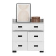 thumbnail image 5 of FM FURNITURE Anemone Dresser, Double Drawer, 4 Single Drawers, 5 of 6