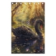 thumbnail image 4 of Black Swan Curtains Black Out 72 Inch Length Curtains for Sliding Glass Doors Bedroom Living Room 2 Pack, 4 of 6