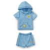 Disney - Pooh Blue 3-Piece Shorts Set - Newborn