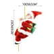 thumbnail image 4 of Climbing Ladder Santa Claus Christmas Figurine Ornament Gifts, 4 of 9