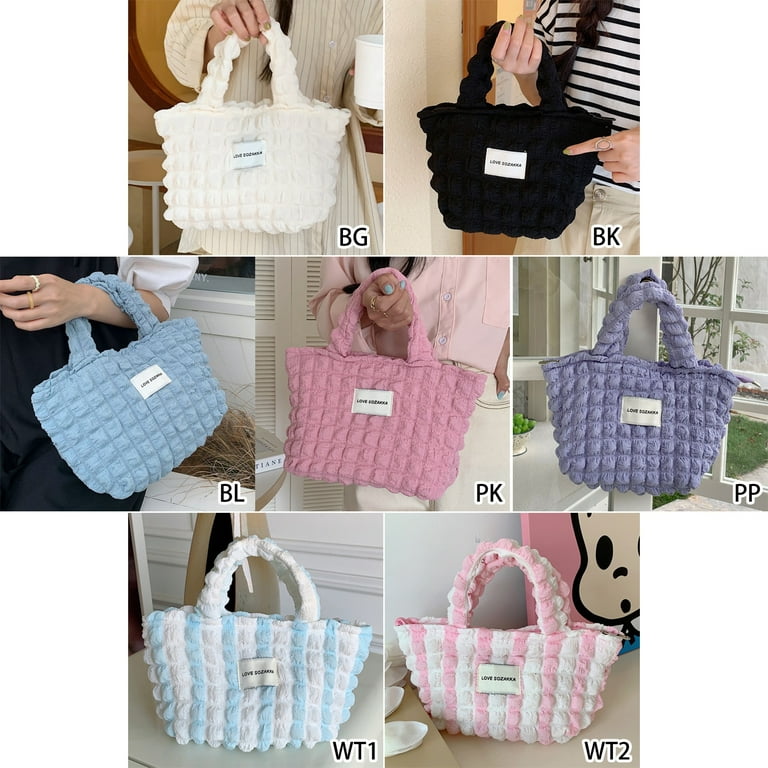 Fashion Plaid Shoulder Bag, Women Tote Bags Handbags
