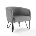 thumbnail image 6 of Parkway Velvet Accent Chair, 6 of 10