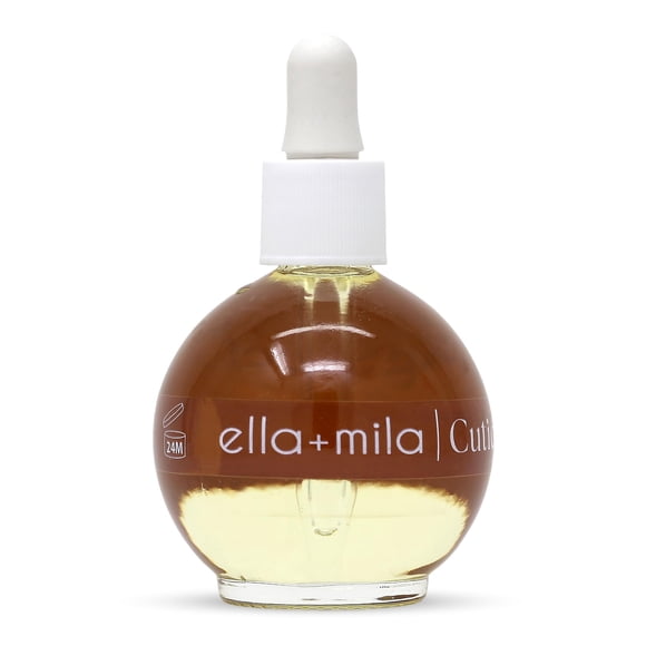 Aceite para cutículas ella+mila Fortalecedor de uñas 68 ml Vegano