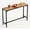 Brown, variant on LAZY BUDDY 55'' Rectangle Outdoor Patio Bar Table, Bar Height Table with Metal Frame & Weatherproof Top, HDPE Outdoor Furniture for Hot Tub, Balcony, 400lbs