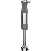 GE 500-Watt Immersion Blender with Accessories and Stainless Steel Attachments, Stainless Steel