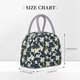thumbnail image 2 of Disketp Lilies Flowers Bolsa Térmica para Almuerzo, Lonchera con Abertura Amplia y Gran Capacidad, Organizador Reutilizable para Mujeres, Hombres y Adultos, 2 of 6