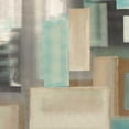 thumbnail image 2 of Corrado, Italo 20x20 Black Ornate Wood Framed with Double Matting Museum Art Print Titled - Aqua II, 2 of 4