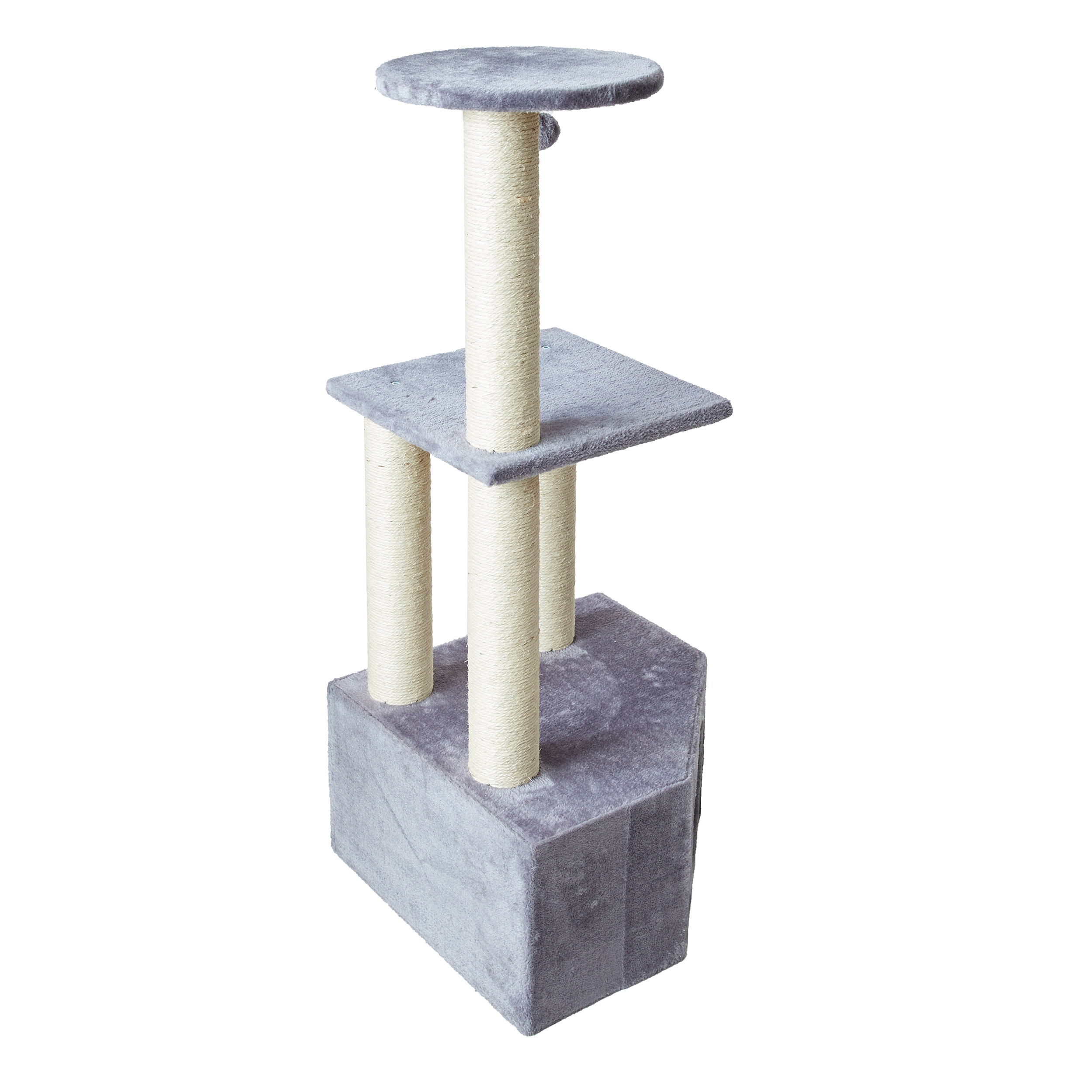 Two by Two Wisteria Multilevel Cat Tower and Scratch Pad
