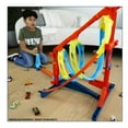 thumbnail image 3 of Hot Wheels Track Builder Unlimited Corkscrew Twist Kit Playset & 1:64 Scale Toy Car, 3 of 7
