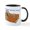 White/Black Inside, variant on CafePress - Cbr Where You Gonna Sleep Mug - 11 oz Ceramic Mug - Novelty Coffee Tea Cup