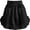Black-BK, variant on Waist Apron, Maid Apron, Women's White Ruffle Skirt with Two Pockets, 100% Polyester, for Cooking, Baking, Serving, Themed Parties