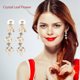 thumbnail image 4 of unbranded 1Par Pendientes Dangle De Borla Geométricos Beige Para Mujer Accesorio Chic, 4 of 6