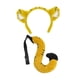 thumbnail image 1 of Diadema con orejas y tocado de cola para disfraz de carnaval y danza. Felino de gran tamaño, 1 of 9