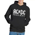 thumbnail image 4 of AC/DC Mens Back In Black Hoodie, 4 of 5